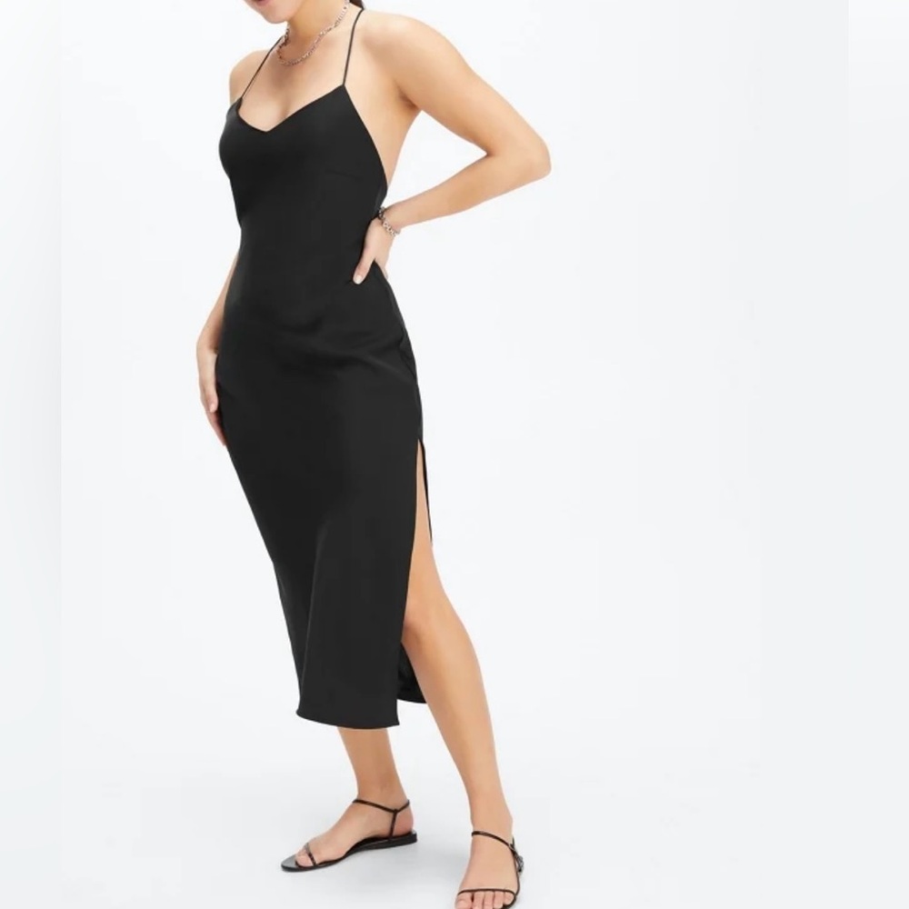 Fabletics Black Slip Dress